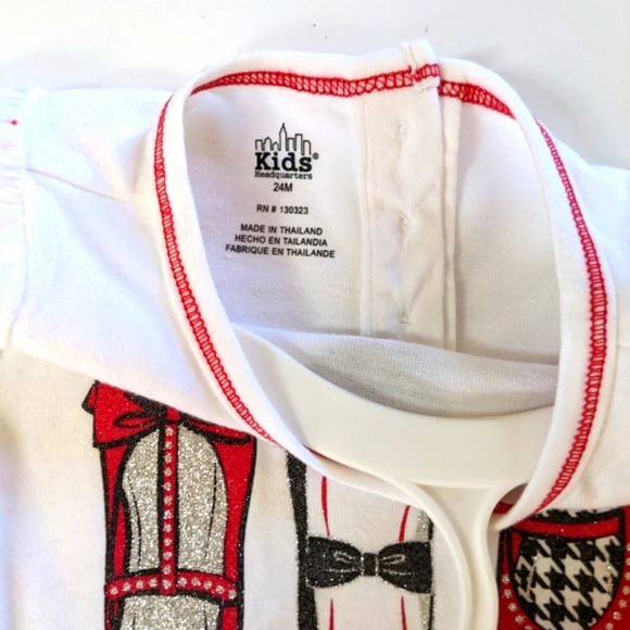 Girls Red & Black 3PC Pant Set - Picture 10 of 10